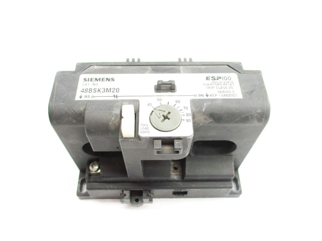 SIEMENS 48BSK3M20 SER. C 600VAC 45-90A NSNP