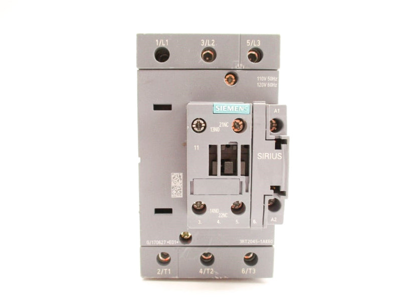 SIEMENS 3RT2045-1AK60 110/120V NSNP