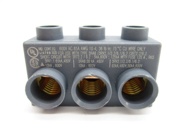 SIEMENS 3RV2925-5AB 690V 63A NSNP