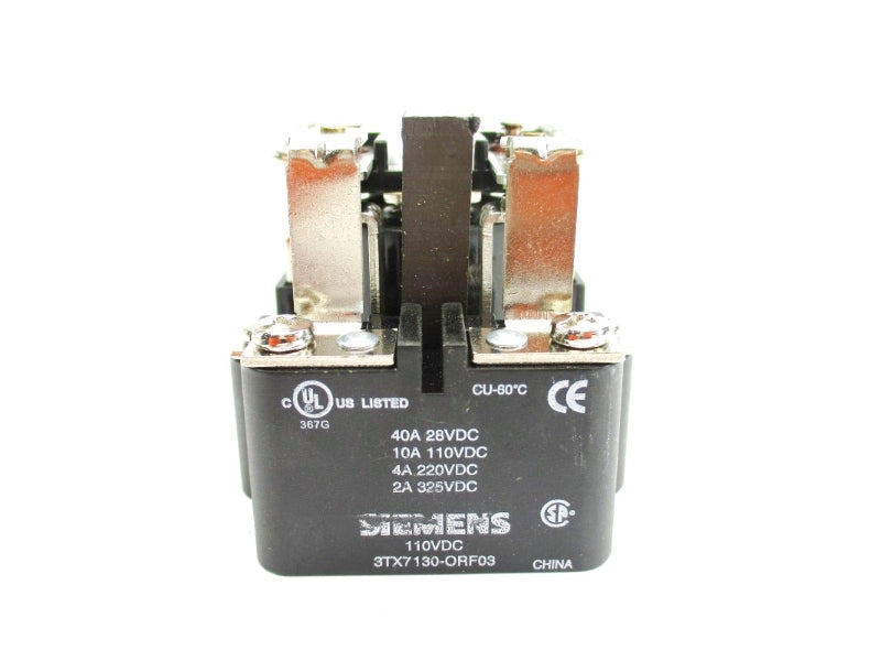 SIEMENS 3TX7130-0RF03 110VDC 10A NSNP