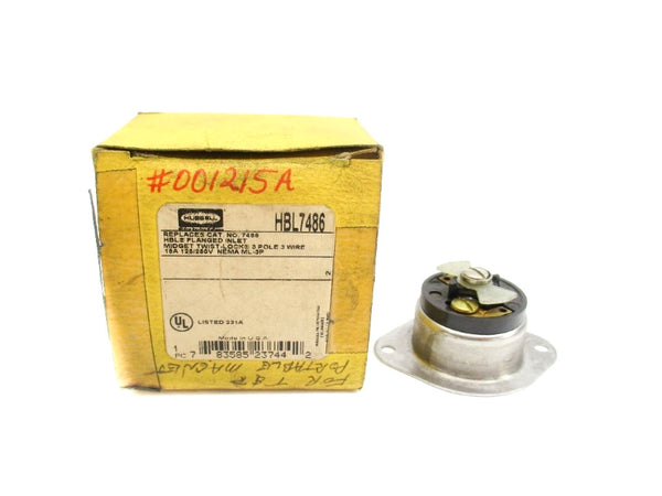 HUBBELL HBL7486 125/250V 15A NSMP