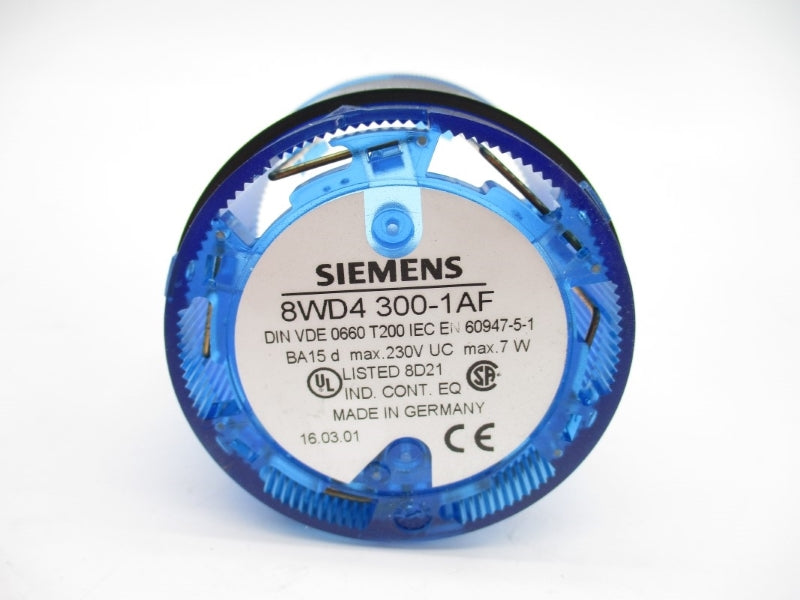 SIEMENS 8WD4300-1AF 230V (NO BULB) NSMP