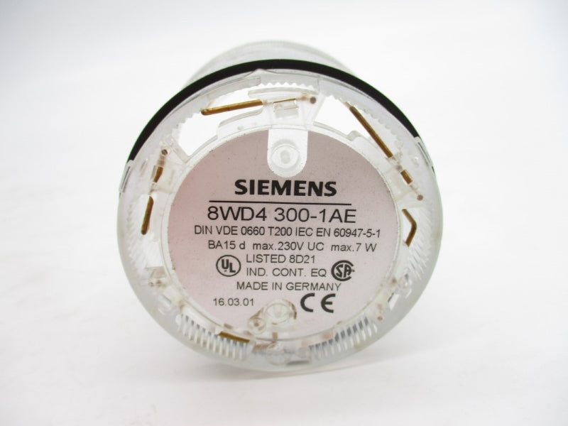 SIEMENS 8WD4300-1AE 230V (NO BULB) NSMP