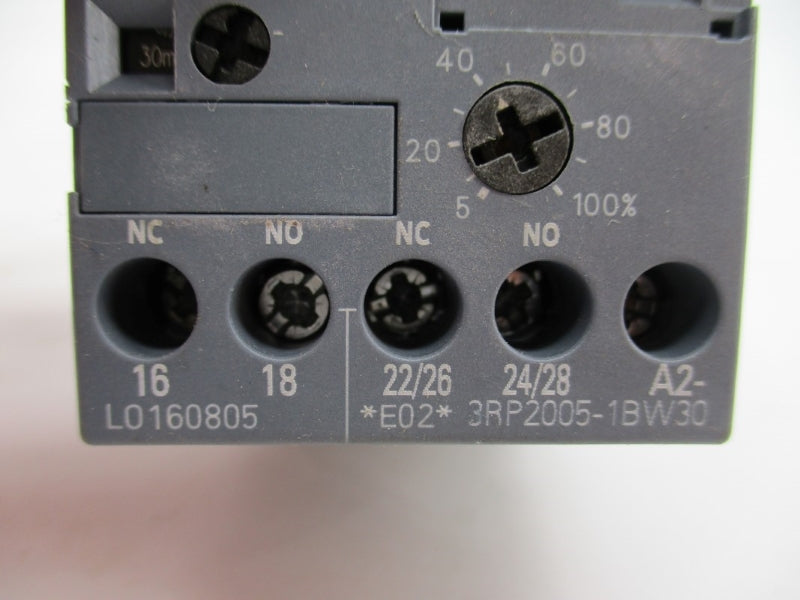SIEMENS 3RP2005-1BW30 24-240VAC/DC 4A NSNP