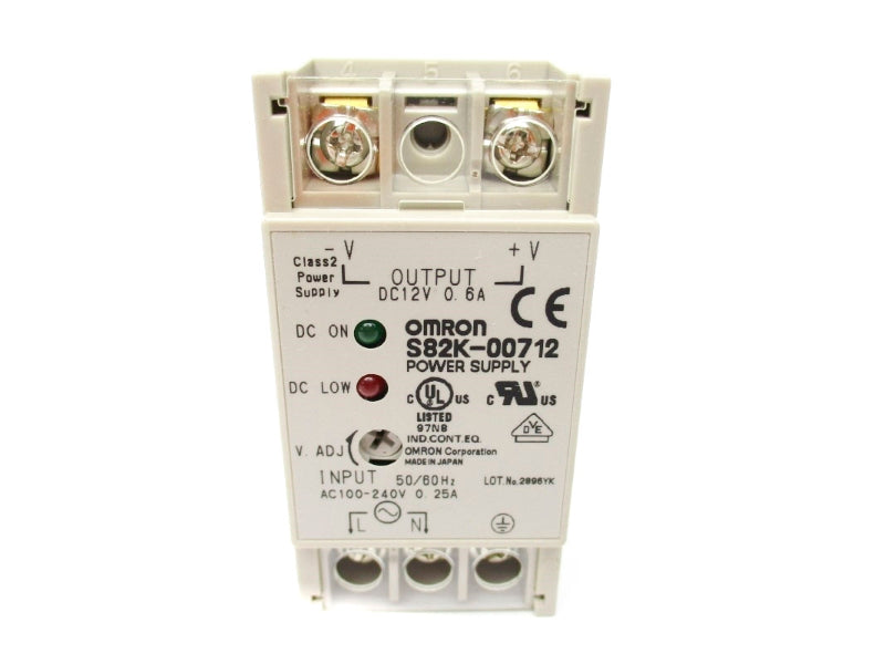 OMRON S82K-00712 100-240VAC 0.25A NSNP