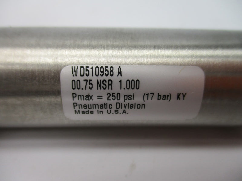 PARKER 00.75NSR1.000 250PSI UNMP