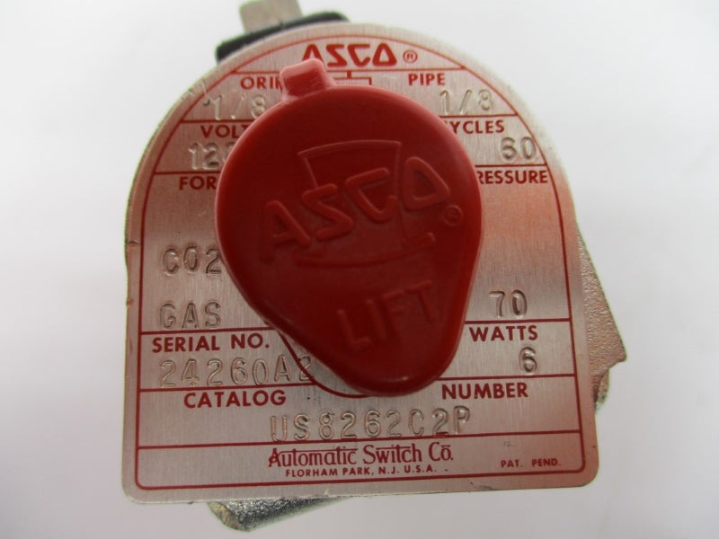 ASCO US8262C2P 120V 1/8" UNMP