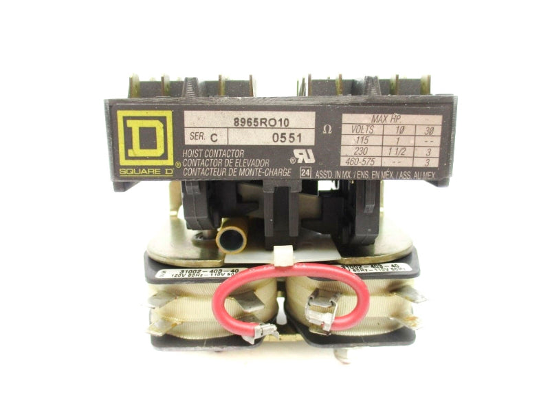 SQUARE D 8965RO10V02 SER. C 110/120V UNMP