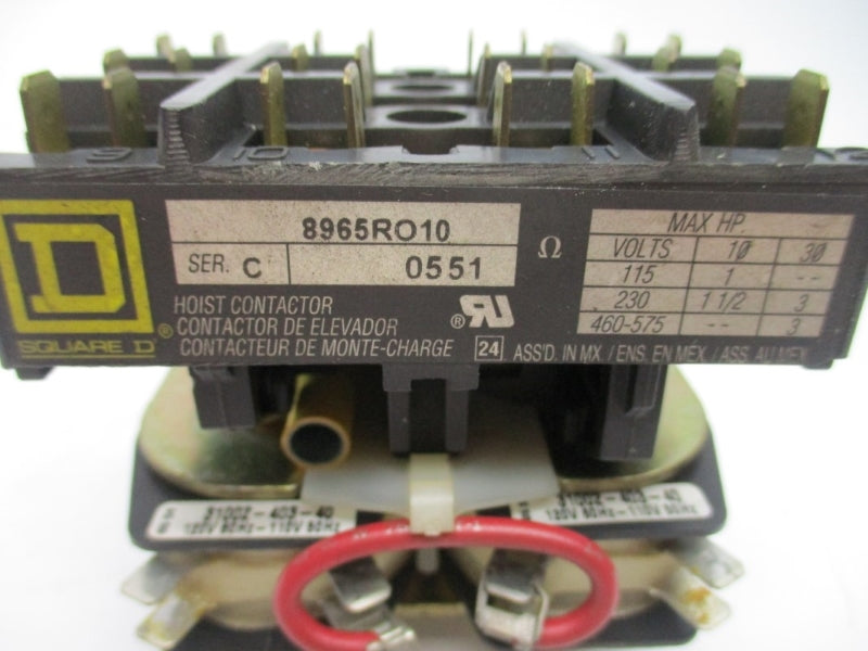 SQUARE D 8965RO10V02 SER. C 110/120V UNMP