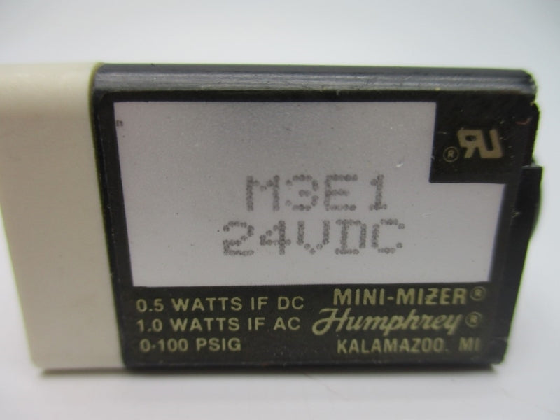 HUMPHREY M3E1 24VDC 0-100PSI NSNP