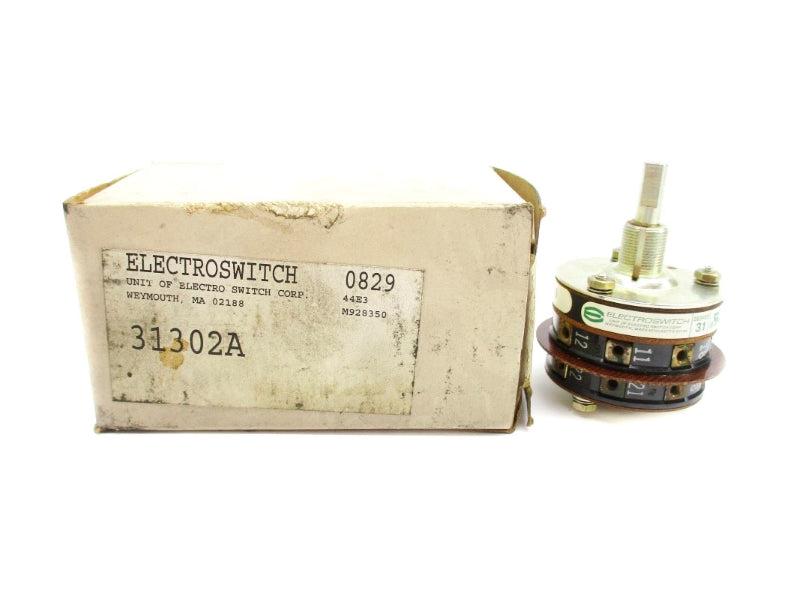 ELECTROSWITCH 31302A SER. 31 600VAC 3A NSMP