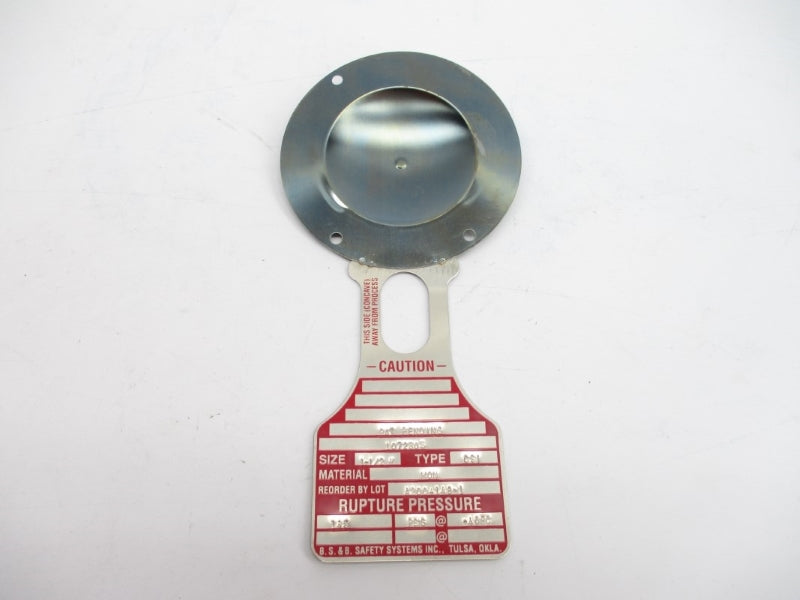 BS&B SAFETY SYSTEMS A2004148-1 148PSI -40'C 1-1/2" NSMP