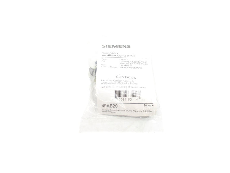 SIEMENS 49AB20 SER. A NSMP
