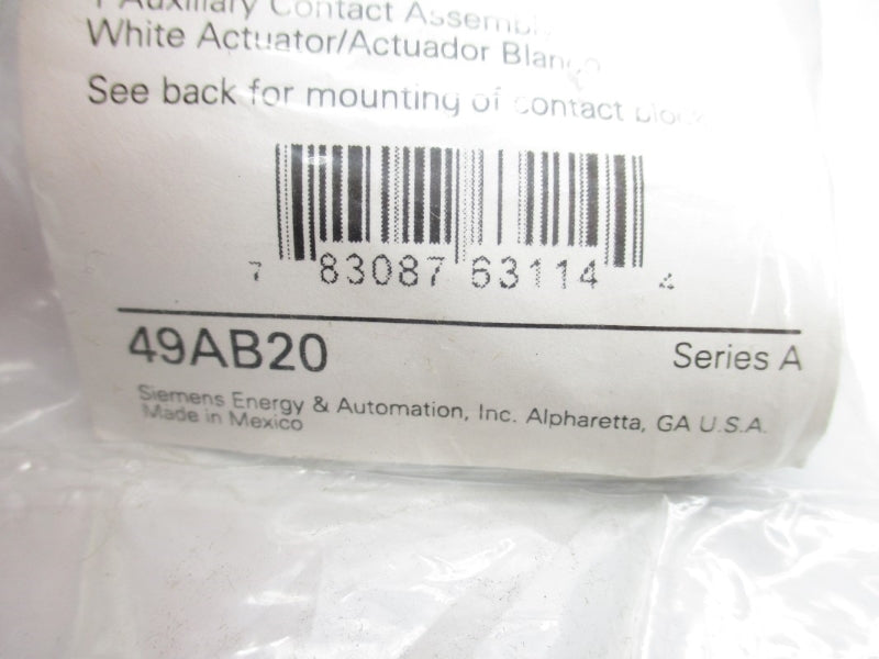 SIEMENS 49AB20 SER. A NSMP