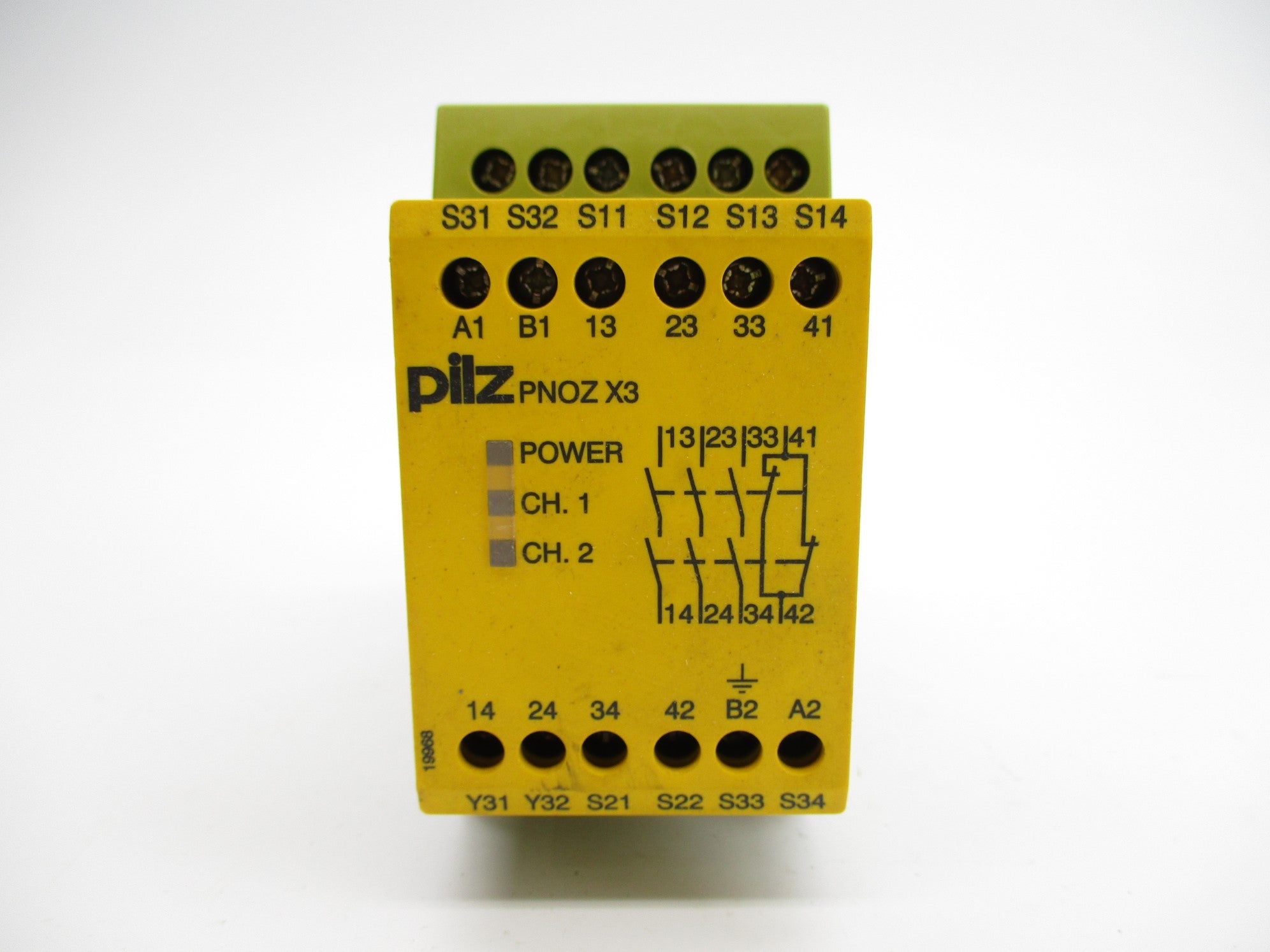 PILZ PNOZ-X3-120VAC-24VAC/DC-3N/O-1N/C-1SO NSNP