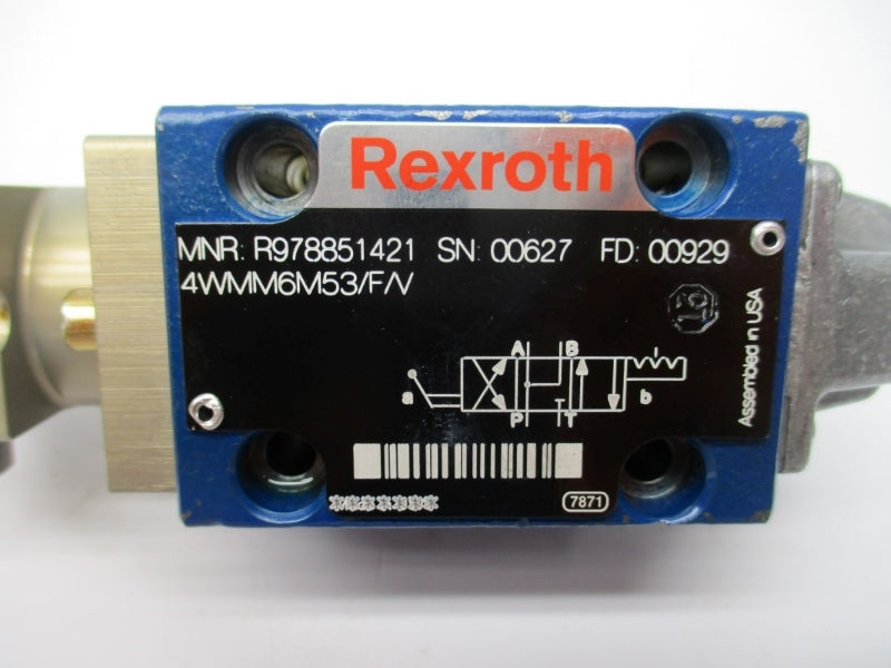 REXROTH 4WMM6M53/F/V R978851421 NSNP