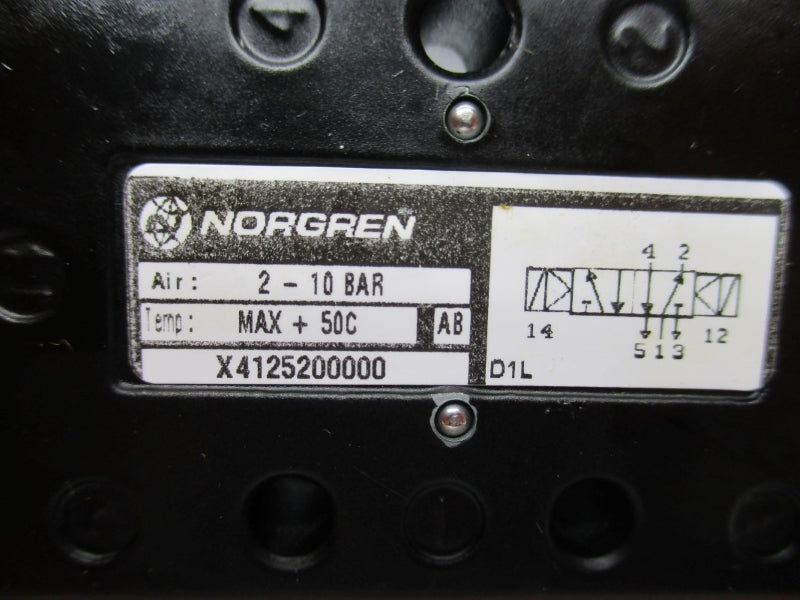 NORGREN X4125200000 24VDC NSNP