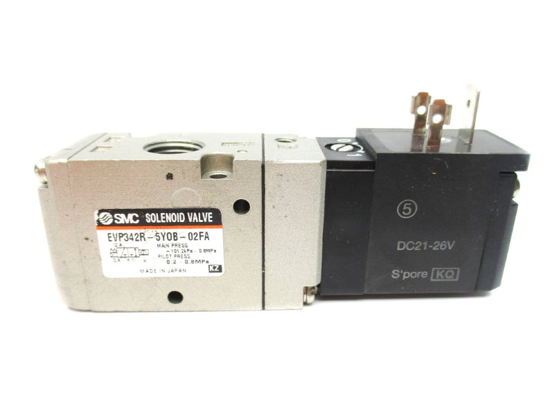 SMC EVP342R-5YOB-02FA 21-26VDC NSNP