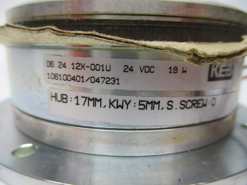 KEB 06.24.12X-001U 106100401/047231 24VDC NSNP