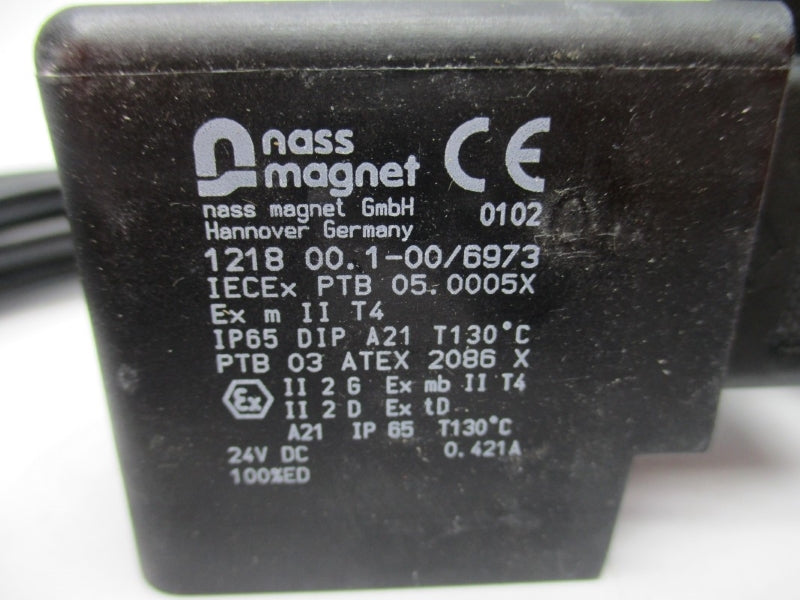 NASS MAGNET 121800.1-00/6973 24VDC 0.421A NSNP