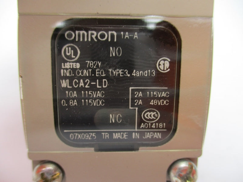 OMRON WLCA2-LD 115VAC 10A NSNP