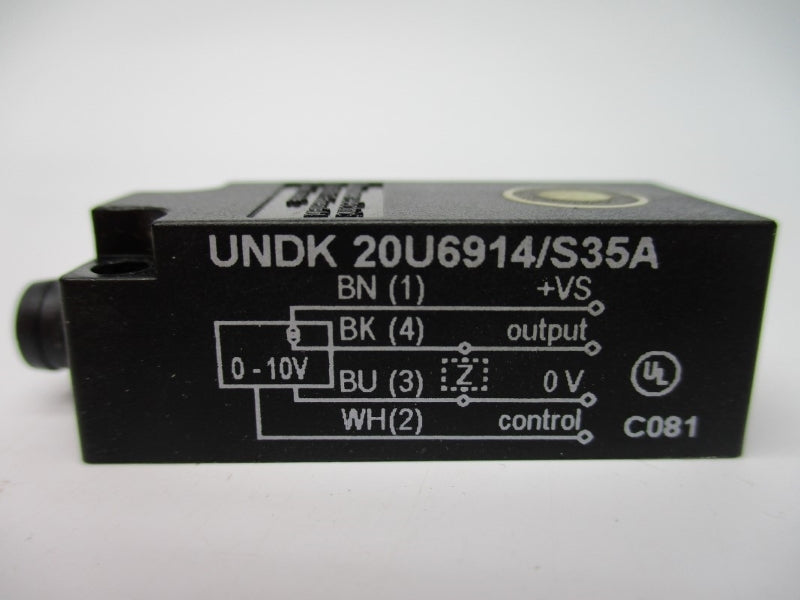 BAUMER ELECTRIC UNDK20U6914/S35A 0-10V NSNP