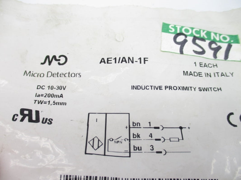 MICRO DETECTORS AE1/AN-1F 10-30VDC NSMP