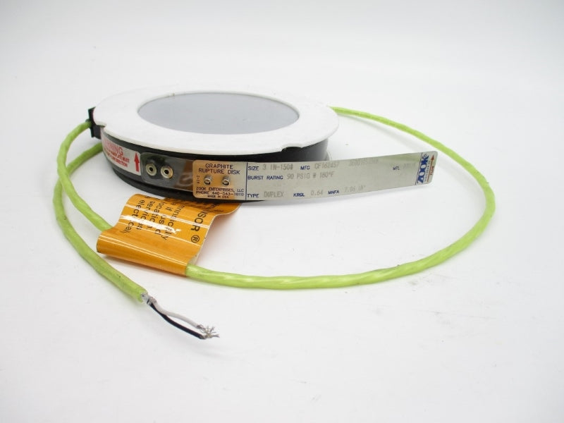 ZOOK ENTERPRISES CF162457 90PSI 180'F 3" NSMP