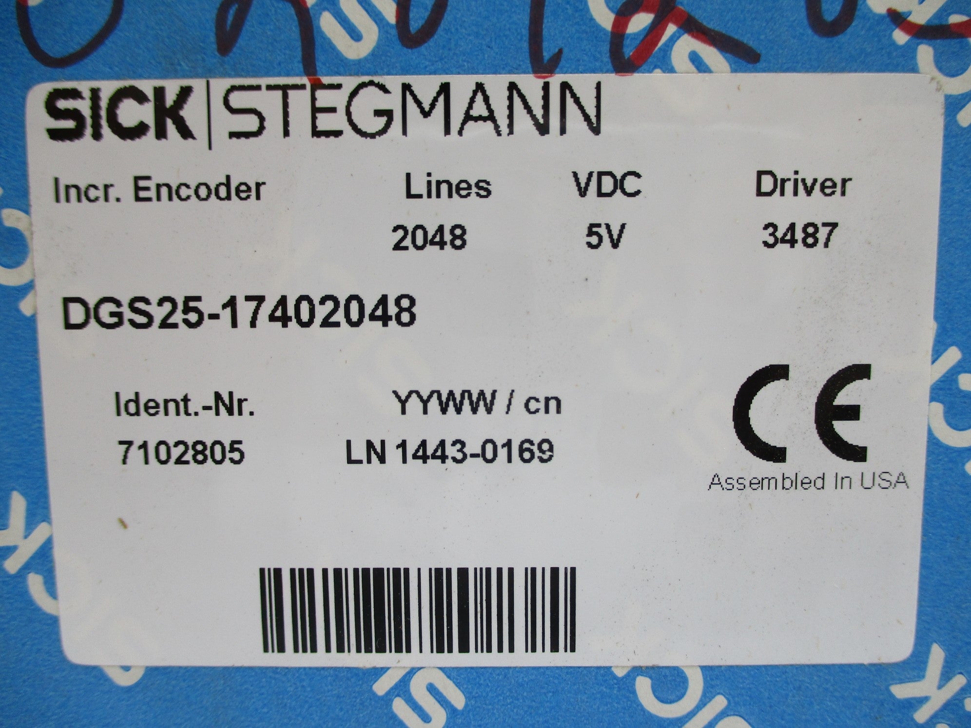 SICK DGS25-17402048 NSMP