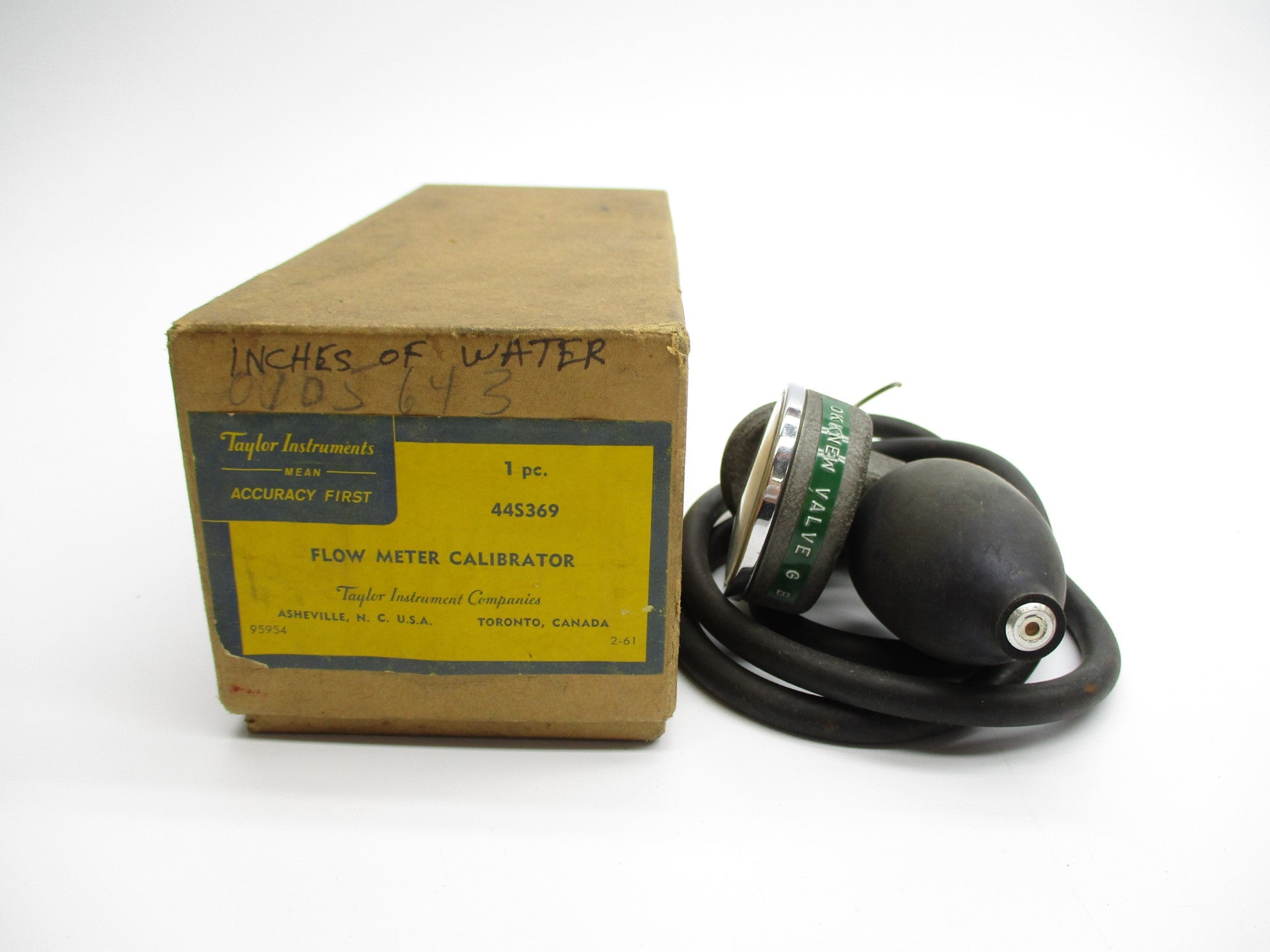 TAYLOR INSTRUMENTS 44S369 NSMP