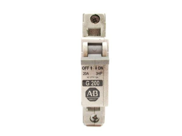 ALLEN BRADLEY 1492-CB1G200 SER. C 277VAC 20A UNMP