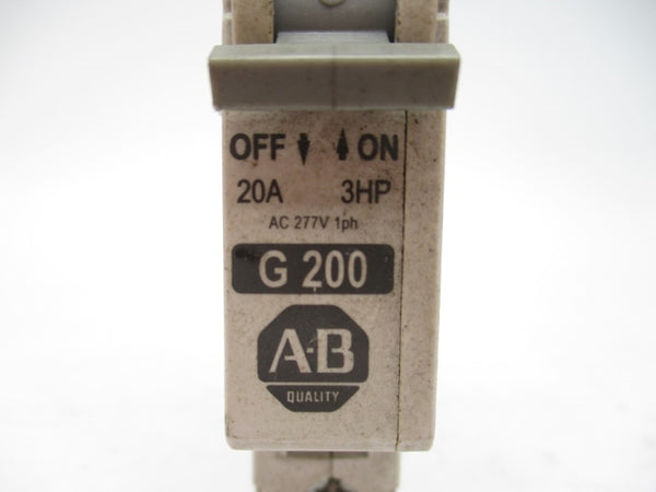 ALLEN BRADLEY 1492-CB1G200 SER. C 277VAC 20A UNMP