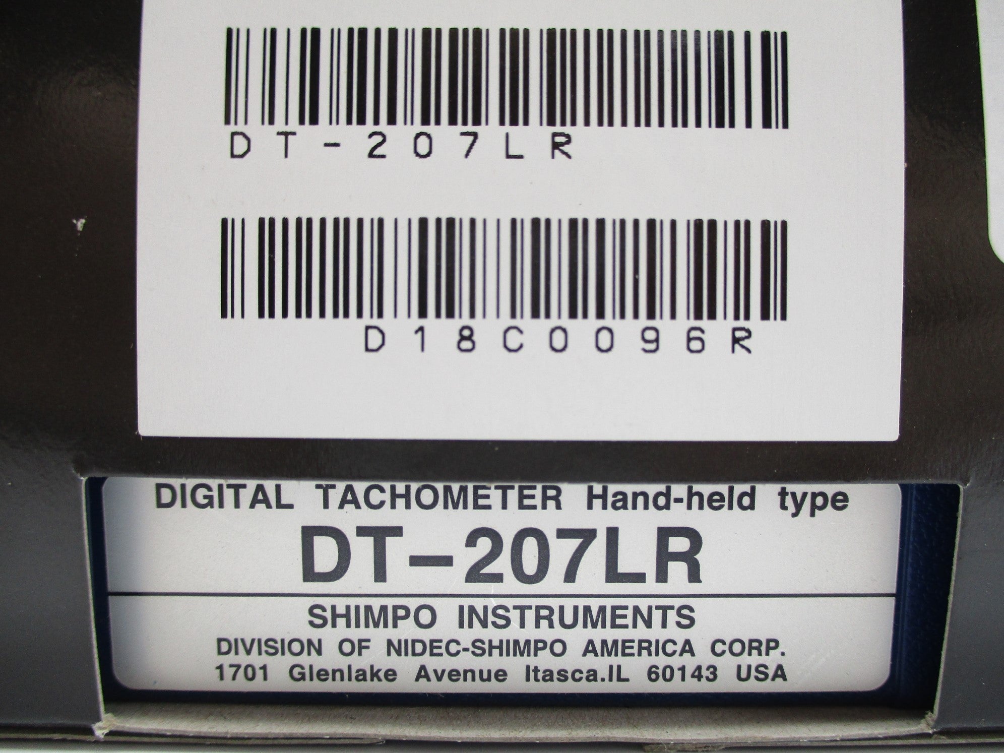 SHIMPO INSTRUMENTS DT-207LR NSMP