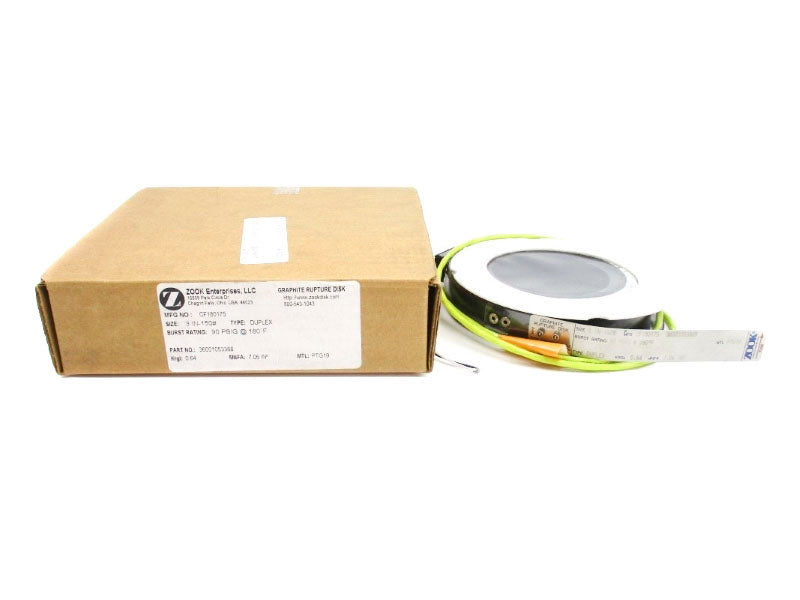 ZOOK ENTERPRISES CF180175 90PSI 180'F 3" NSMP