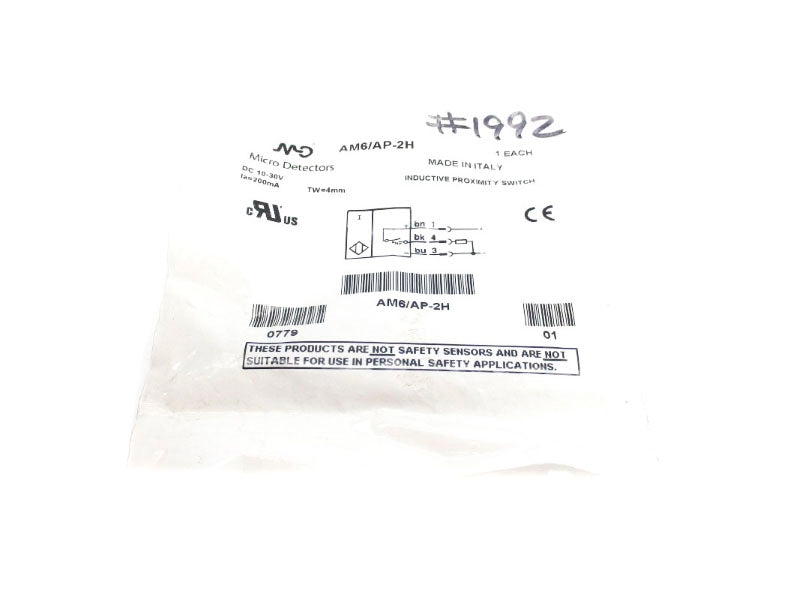 MICRO DETECTORS AM6/AP-2H 10-30VDC NSMP