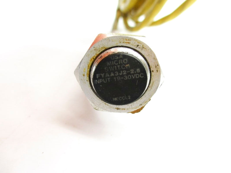 MICRO SWITCH FYAA3J2-2.5 19-30VDC UNMP