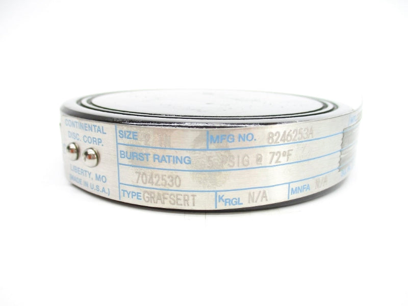 CONTINENTAL DISC 8246253A 5PSI 72'F 2" NSMP