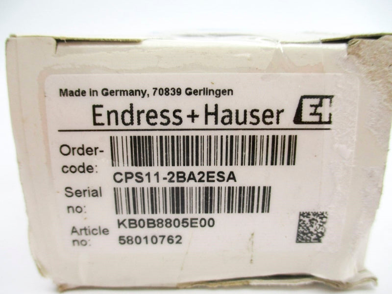 ENDRESS+HAUSER CPS11-2BA2ESA NSMP