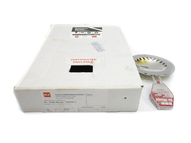 BS&B SAFTEY SYSTEMS 19003907-1 14.5PSI 300'F 4" NSMP