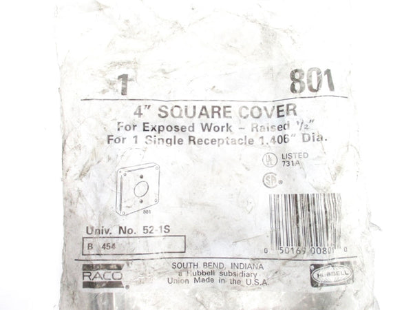 HUBBELL 801 4" NSMP
