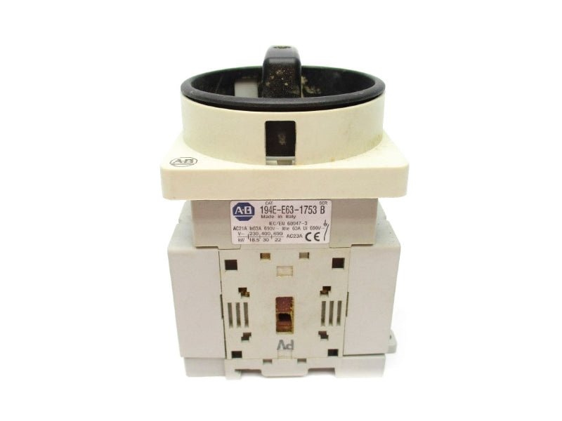ALLEN BRADLEY 194E-E63-1753 SER. B 690V 63A NSNP