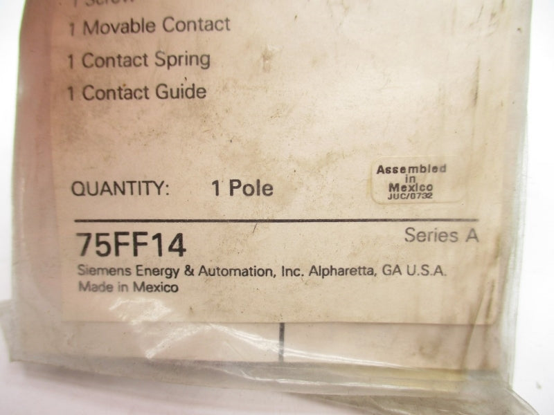 SIEMENS 75FF14 SER. A NSMP