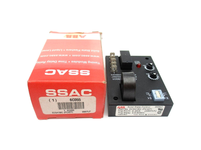 ABB ECS41BC 6C055 240VAC 10A 0.5-50S NSMP
