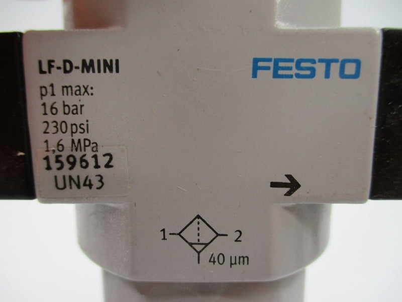 FESTO LF-D-MINI 159612 230PSI NSNP
