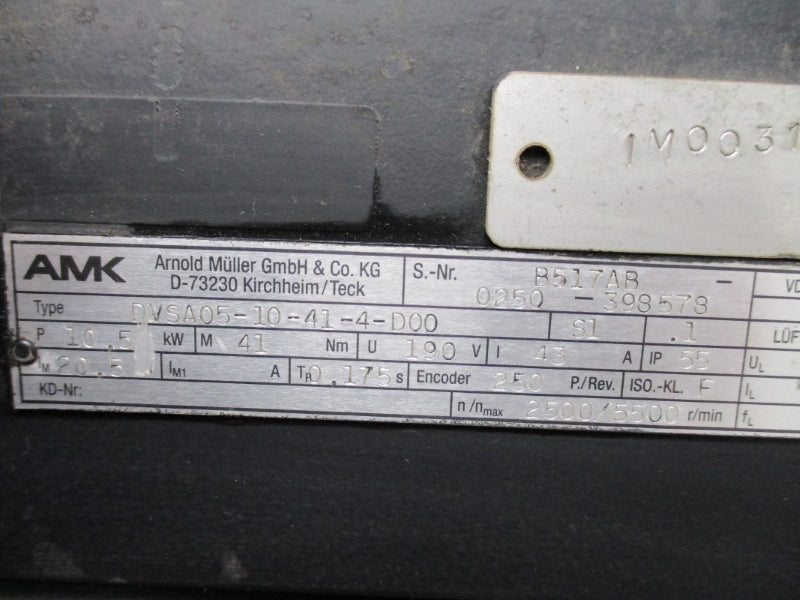 AMK DVSA05-10-41-4-D00 190V 43A NSNP