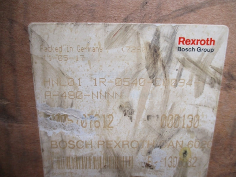REXROTH HNL01.1R-0540-C0094-A-480-NNNN R911306582 480VAC 94A NSMP