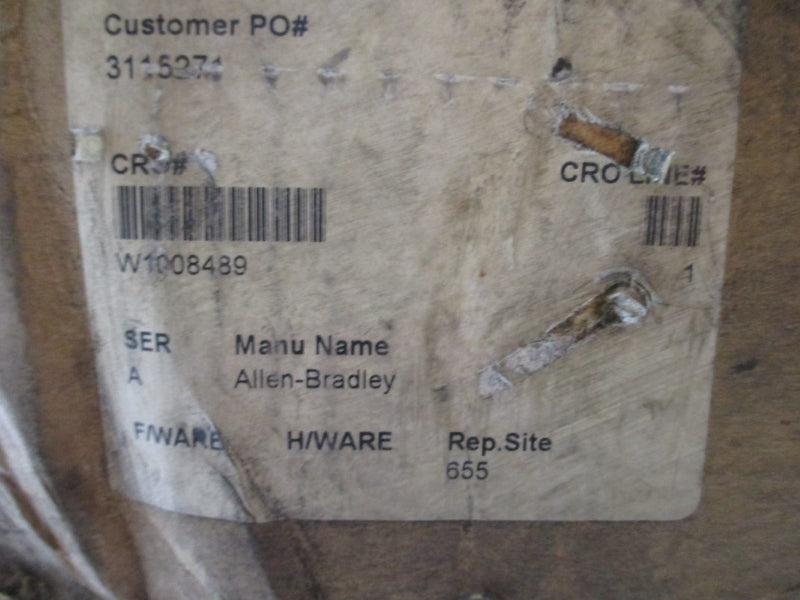 ALLEN BRADLEY 1392-B150-RL-MC-A-D1-F1-F4 SER. A 440/460V 55/75A REMAN
