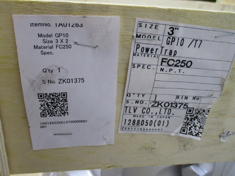 TLV GP10/T7 200PSIG 428'F NSMP