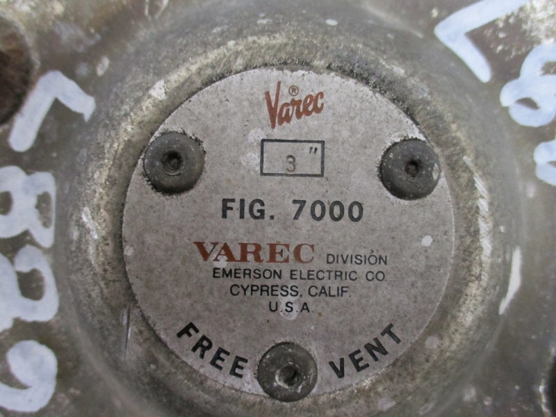 VAREC FLAME ARRESTER 3" UNMP