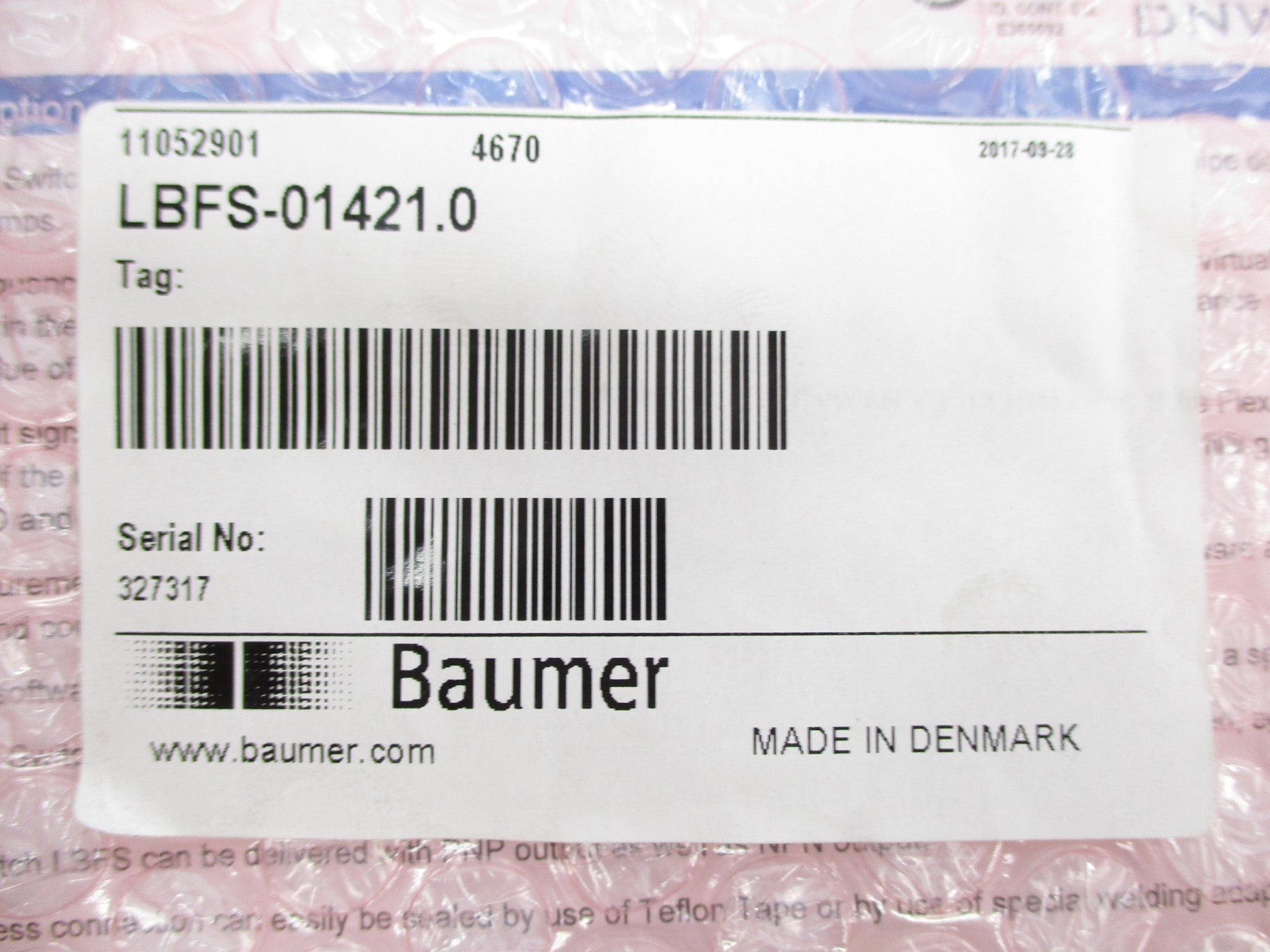 BAUMER LBFS-01421.0 NSMP